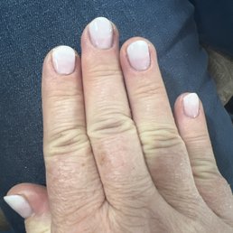 Ombré gel French manicure Ombré gel French manicure