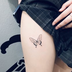Honeybee Tattoo - Butterfly