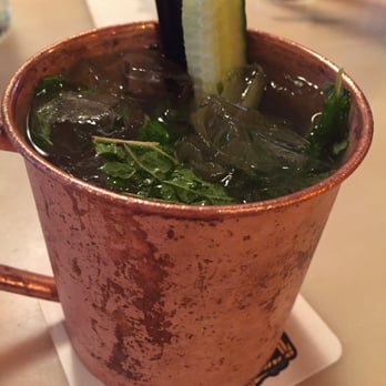 Glacier BrewHouse - Cucumber lime mule-jito - American Near Me - Anchorage, Alaska