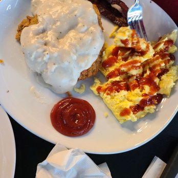 Bread & Butter - Chicken fried steak, eggs & bacon - Breakfast & Brunch Near Me - Crowley, Texas Bread & Butter - Chicken fried steak, eggs & bacon - Breakfast & Brunch Near Me - Crowley, Texas