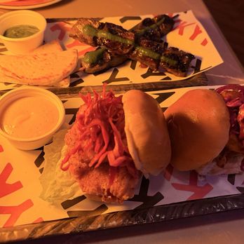 IYKYK Forest Hills - Crispy Chicken Sliders & Grilled Churrasco Skewers - Cocktail Bars Near Me - New York, New York IYKYK Forest Hills - Crispy Chicken Sliders & Grilled Churrasco Skewers - Cocktail Bars Near Me - New York, New York