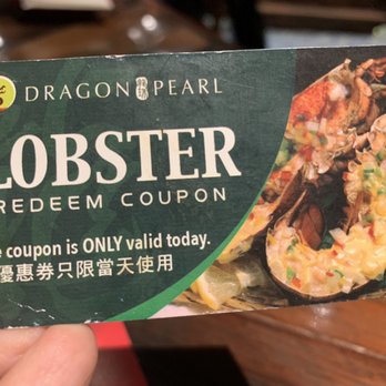 Dragon Pearl Buffet - Saturday's lobster tail card - Buffets Near Me - Toronto, Ontario Dragon Pearl Buffet - Saturday's lobster tail card - Buffets Near Me - Toronto, Ontario