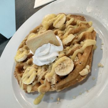 Toast It IZ - Banana pudding waffle - Breakfast & Brunch Near Me - Evergreen Park, Illinois Toast It IZ - Banana pudding waffle - Breakfast & Brunch Near Me - Evergreen Park, Illinois
