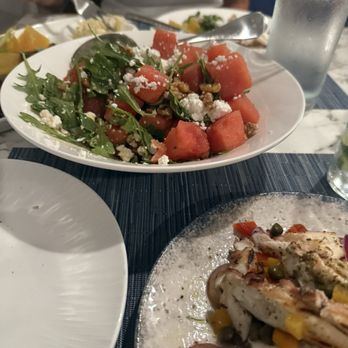 Symi - Best watermellon salad - Greek Near Me - Northport, New York Symi - Best watermellon salad - Greek Near Me - Northport, New York