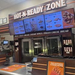 Little Caesars Pizza - Menu and front of store