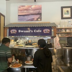 Swami's Cafe - Window was busy!