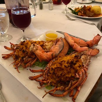 Spain 92 - Twin lobsters with seafood stuffing - Spanish Near Me - South Raritan, New Jersey