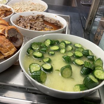 Yu's Garden - cucumber saladdddd, so good - Taiwanese Near Me - Irvine, California