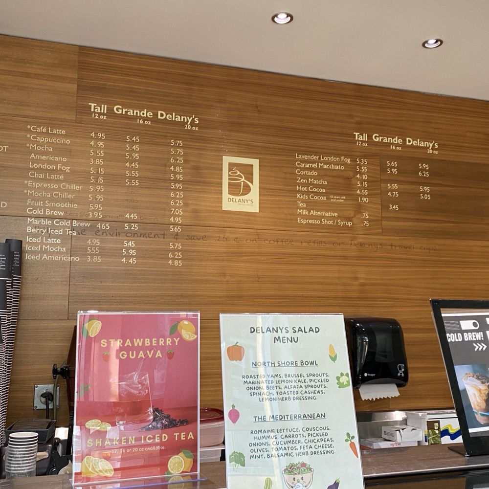Delany's Coffee - Menu - Coffee & Tea Near Me - North Vancouver, British Columbia Delany's Coffee - Menu - Coffee & Tea Near Me - North Vancouver, British Columbia