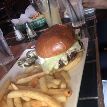 Mesa Azteca - Azteca Burger w/ Regular Fries - Mexican Near Me - Brooklyn, New York