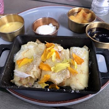 Sugar and Scribe - Cheese Blintzes - Bakeries Near Me - La Jolla, California Sugar and Scribe - Cheese Blintzes - Bakeries Near Me - La Jolla, California