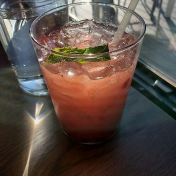 The Lakehouse - Strawberry mocktail. - New American Near Me - Heber, Utah The Lakehouse - Strawberry mocktail. - New American Near Me - Heber, Utah