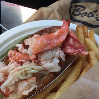 Bob's Clam Hut - Lobster Roll and fries for $22. I had to go back and swap my fries for chowdah as originally requested, but sooo good. - Seafood Near Me - Kittery, Maine Bob's Clam Hut - Lobster Roll and fries for $22. I had to go back and swap my fries for chowdah as originally requested, but sooo good. - Seafood Near Me - Kittery, Maine