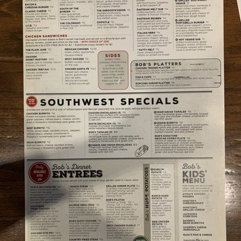 Bob's Place - Menu - Sports Bars Near Me - Avon, Colorado Bob's Place - Menu - Sports Bars Near Me - Avon, Colorado