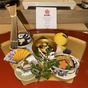 Kame Omakase - Appetizer sampler - Japanese Near Me - Las Vegas, Nevada