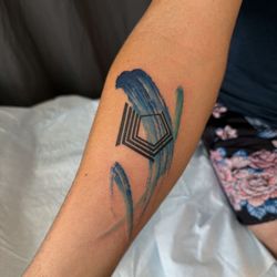 Black & Blue Tattoo