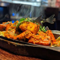 Clay Oven East Indian Restaurants - Sizzling paneer