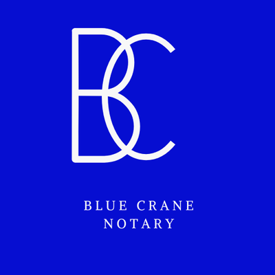 Blue Crane Notary