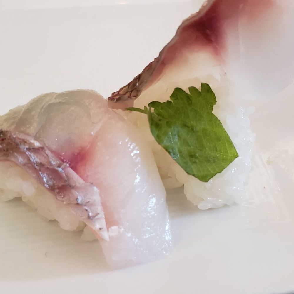 SUGARFISH | Pasadena - Shiso leaf hides under the Sea Bream. - Japanese Near Me - Pasadena, California SUGARFISH | Pasadena - Shiso leaf hides under the Sea Bream. - Japanese Near Me - Pasadena, California