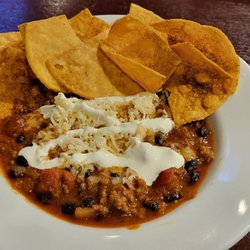 Fuse Bistro - Cheese distros premiere chili. It's like $10 folks. It is the best way you can spend $10 on a cold winter night.