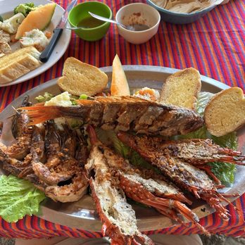 The Fat Boy Seafood - Shrimp, fish lobster combo approx $65 US - Seafood Near Me - Bucerias, NAY The Fat Boy Seafood - Shrimp, fish lobster combo approx $65 US - Seafood Near Me - Bucerias, NAY