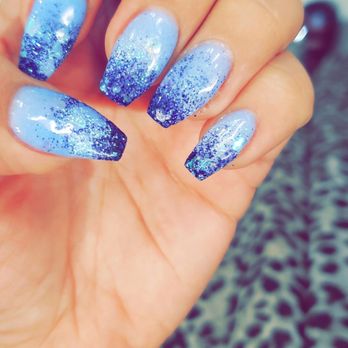 Nail Lounge - Glitter ombre dip nexgel. - Nail Salons Near Me - Addison, Texas Nail Lounge - Glitter ombre dip nexgel. - Nail Salons Near Me - Addison, Texas