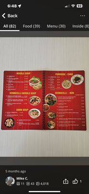 Menu photo 2 Pho Highland Highland, CA