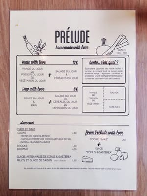 Menu photo 7 Prélude Saint-Gilles, BRU