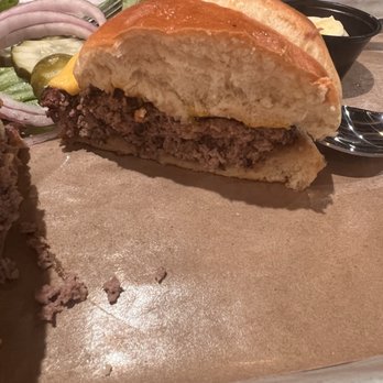 Clark Crew BBQ - Burger medium well done - Barbeque Near Me - Oklahoma City, Oklahoma Clark Crew BBQ - Burger medium well done - Barbeque Near Me - Oklahoma City, Oklahoma