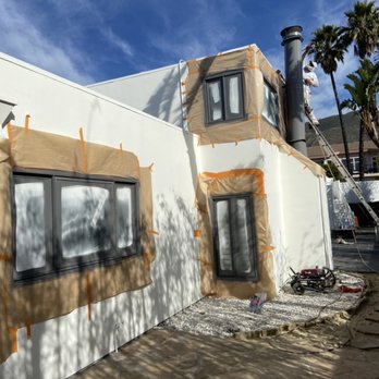 West Coast Painting - Primed and painting aluminum windows. - Painters Near Me