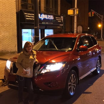 Flawless Auto Group - Shirley with her new 2015 Nissan Pathfinder from Flawless Auto Leasing & Sales. - Car Brokers Near Me - Totowa, New Jersey Flawless Auto Group - Shirley with her new 2015 Nissan Pathfinder from Flawless Auto Leasing & Sales. - Car Brokers Near Me - Totowa, New Jersey