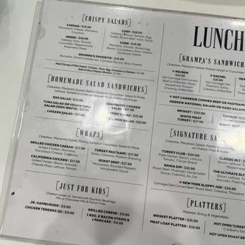 Grampa's Restaurant - Lunch Menu - New American Near Me - Hollywood, Florida Grampa's Restaurant - Lunch Menu - New American Near Me - Hollywood, Florida