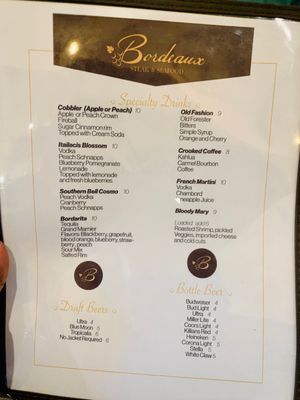 Menu photo 4 Bordeaux Steak & Seafood Thomson, GA