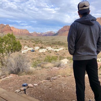 Under Canvas Zion - Views - Hotels Near Me - Virgin, Utah