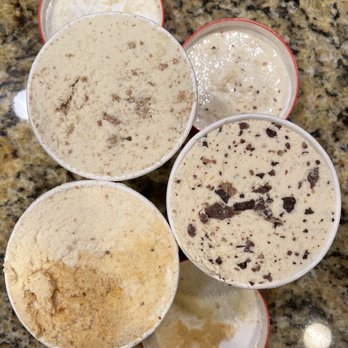 Salt & Straw - Candied Walnut Cheesecake, Sweet Potato Pie with Almond Streusel & The Great Candycopia ($12.95 each) - Desserts Near Me - San Jose, California