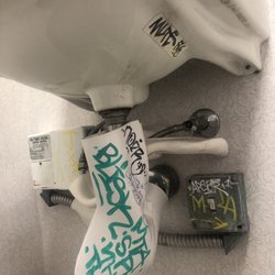 Los Angeles County Dept of Public Social Services - Under the sink restroom