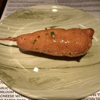 Oakleys Bistro - Shrimp Corndog "Beat Bobby Flay" Winner - New American Near Me - Indianapolis, Indiana Oakleys Bistro - Shrimp Corndog "Beat Bobby Flay" Winner - New American Near Me - Indianapolis, Indiana