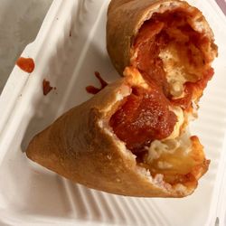 Panzerotti's made fresh when ordered.