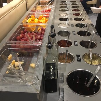 Liuyishou Hotpot - Condiments bar with a good variety of sauces and pickled vegetables - Hot Pot Near Me - Flushing, New York Liuyishou Hotpot - Condiments bar with a good variety of sauces and pickled vegetables - Hot Pot Near Me - Flushing, New York