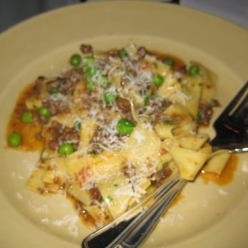 Chez Panisse - fresh cut pappardelle pasta with bolognese - New American Near Me - Berkeley, California