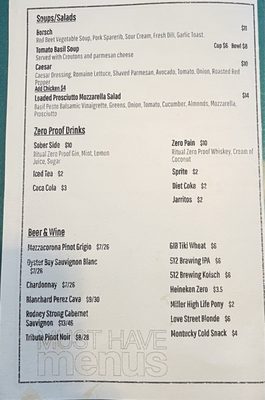 Menu photo 4 MarMo Cafe & Lounge Galveston, TX