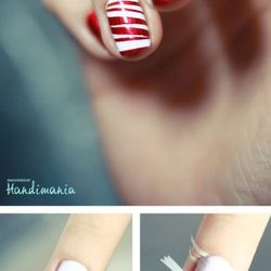 Paris Nails - What I had asked for, not quite what I got as you'll see in other photos but the alternate option was cute.