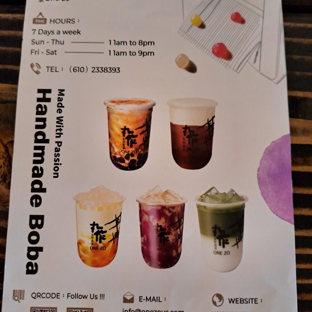 OneZo Bubble Tea - Bubble Tea Near Me - West Chester, Pennsylvania OneZo Bubble Tea - Bubble Tea Near Me - West Chester, Pennsylvania