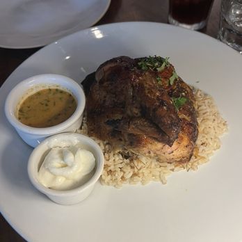 Ammatoli - Spicy Garlic Lemon Chicken - Mediterranean Near Me - Long Beach, California