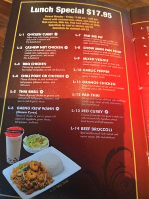 Menu photo 4 Thai Table Whittier, CA Menu photo 4 Thai Table Whittier, CA
