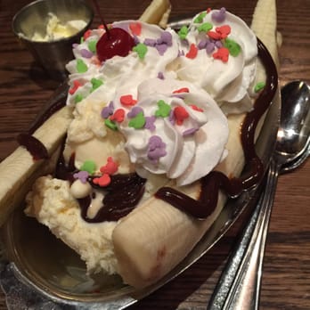 Carnation Cafe - Hot Fudge Sundae with Banana - American Near Me - Anaheim, California Carnation Cafe - Hot Fudge Sundae with Banana - American Near Me - Anaheim, California