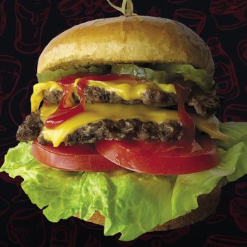 Wings Etc - a cheeseburger with lettuce and tomato - Chicken Wings Near Me - Marion, Indiana