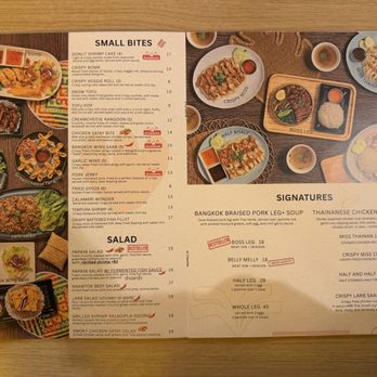 Bangkok Soul - Menu page 5 of 5, Oct 2026 - Seafood Near Me - Alhambra, California