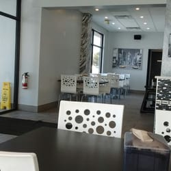 Inside of restaurant.