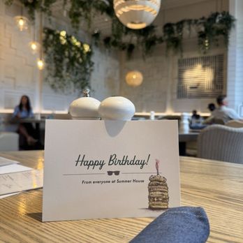 Summer House - My Happy Birthday card. Thank you - New American Near Me - Las Vegas, Nevada Summer House - My Happy Birthday card. Thank you - New American Near Me - Las Vegas, Nevada